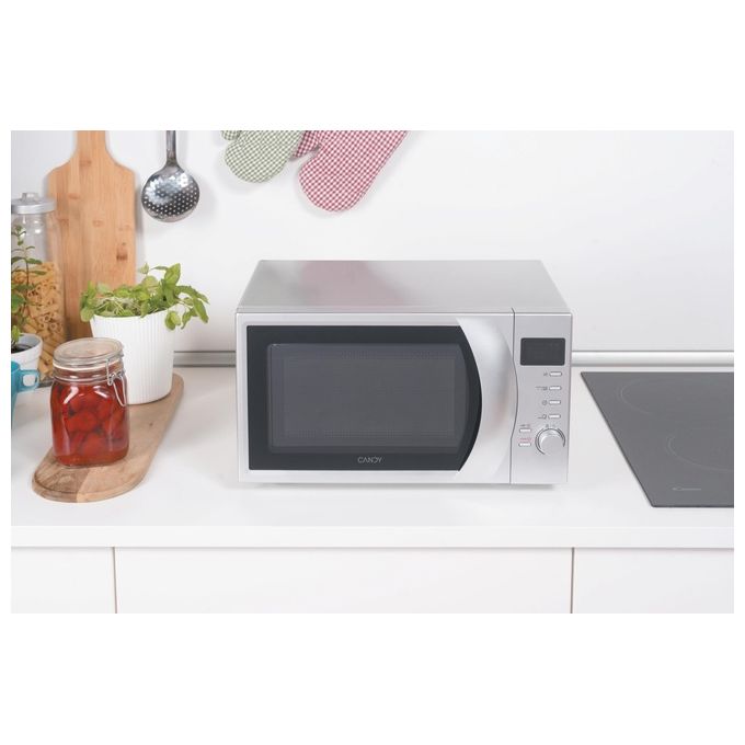 Candy CMG 2071 DS Forno a Microonde con Grill Capacita' 20 Litri Potenza 700 W Easy Touch Acciaio inossidabile