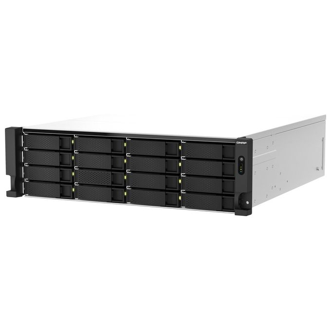 QNAP TS-H2287XU-RP-E2336-32G TS-h2287XU-RP NAS 22 alloggiamenti Intel Xeon E-2336 32 GB DDR4 QuTS hero colore Nero Bianco