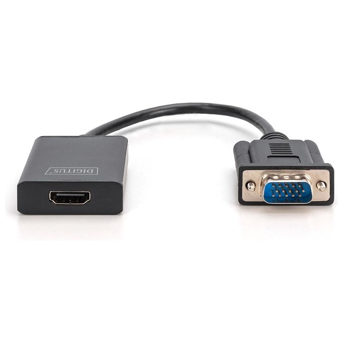 Digitus Adattatore Pc Vga Monitor Hdmi con Audio