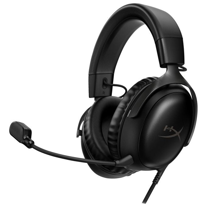 HyperX 727A8AA Cloud III Cuffie da gaming Circumaurali Chiuso 53 mm 10 - 21000 Hz 64 Ω 100 dB 3,5 mm USB-C Nero