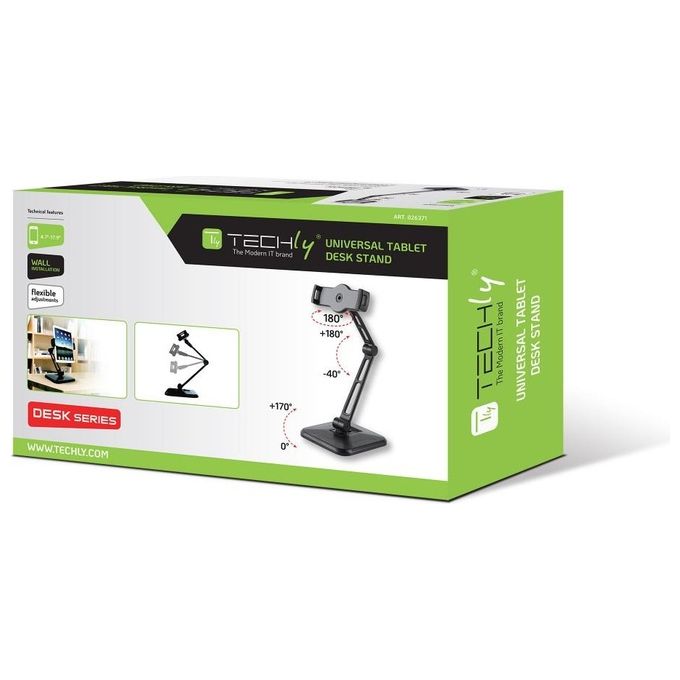 Techly ICA-TBL 2801 Stand da tavolo per tablet e iPad da 4.7