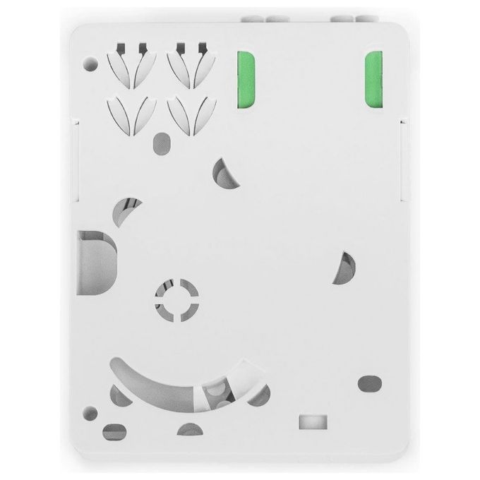 Digitus DN-931096 Alloggiamento FTTH Fibra Ottica 2 Porte LC-APC Duplex Singlemode Montaggio a Parete colore Bianco