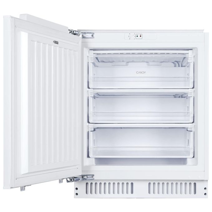Candy CUS68EW Congelatore verticale da incasso 95 L 82 cm Classe E 40 dB 3 cassetti colore Bianco