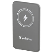 Verbatim Charge 'n' Go Power Bank 5000mah Magnetica Wireless Grigia