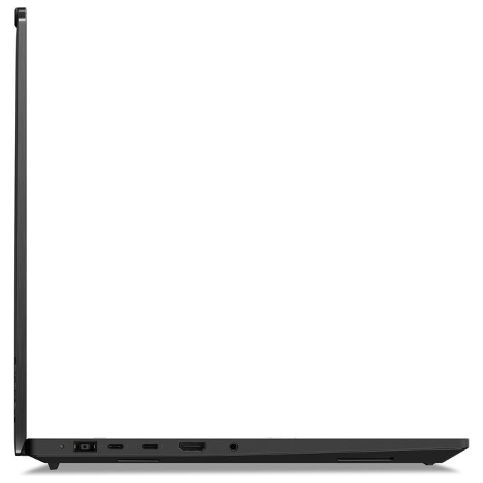 Lenovo 21KV0023IX ThinkPad P1 Gen 7 Notebook 16'' Intel Core Ultra 7 165H 32 GB RAM 1 TB SSD NVIDIA GeForce RTX 4070 8 GB Wi-Fi 7 Windows 11 Pro colore Nero