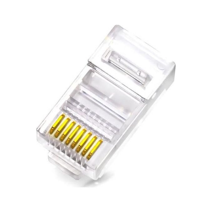 Wp Europe Confezione 10 Pezzi Modular Plug Cat.6 Utp Solido