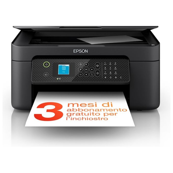 Epson C11CK64402 WorkForce WF-2910DWF Stampante Multifunzione Inkjet A4 33 ppm 5760x1440 DPI Wi-Fi USB Fax colore Nero