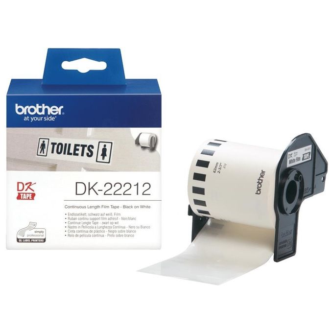 Brother Nastro Ades Pell Nero Bianco 62 Mm