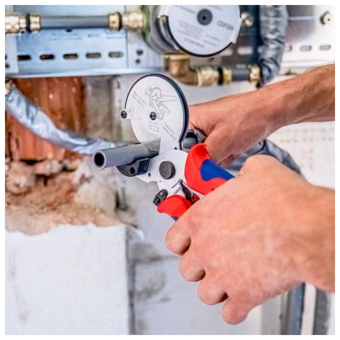 Knipex Tagliatubi per Tubi in Materiale Composito e Plastica