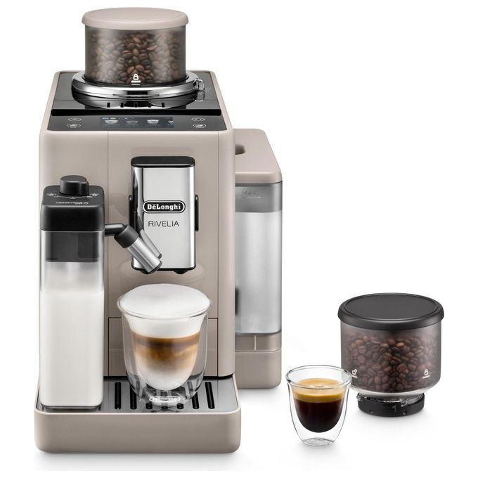 De'Longhi EXAM440.55.G Rivelia Macchina da caffe' Automatica 1,4 L 19 bar 1450 W Bean Switch LatteCrema Hot colore Grigio 16