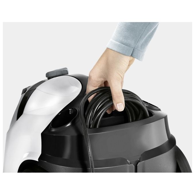 KÄRCHER 1.512-660.0 SC 5 EasyFix Pulitore a vapore cilindrico 2250 W serbatoio 1,5 L con attacco ferro da stiro colore Bianco e Nero
