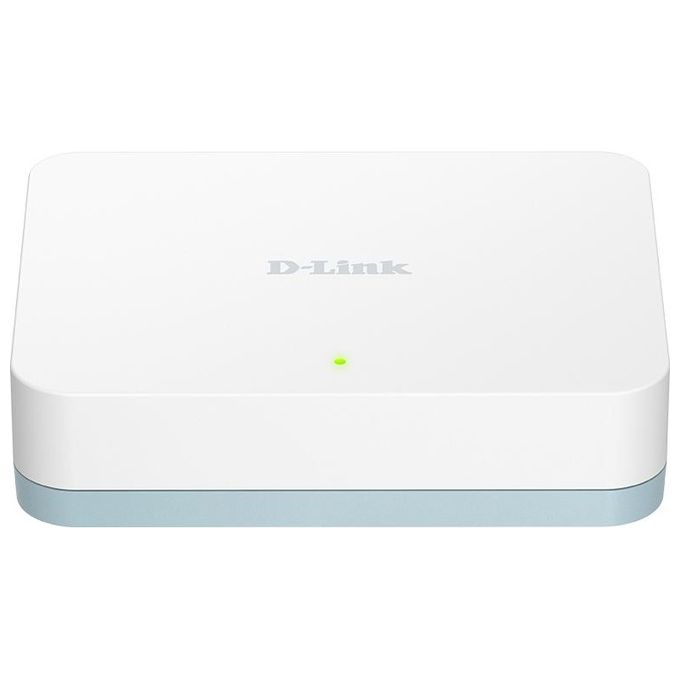 D-Link, Switch di Rete, Non Gestito L2, 5 Porte Gigabit Ethernet, Bianco