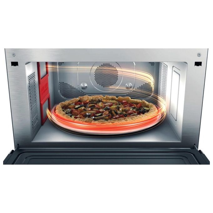 Whirlpool MWSC 9133 SX Supreme Chef Forno a microonde Combinato 33 L 1000 W Grill Vapore Crisp 6° SENSO colore Acciaio Inossidabile