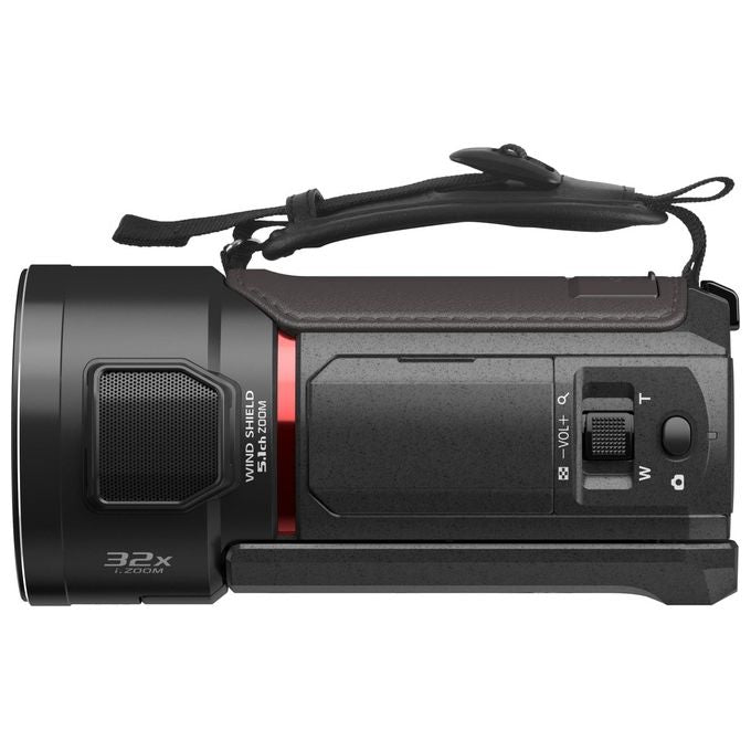 Panasonic HC-VX3E-K Videocamera 4K HC-VX3 Sensore MOS BSI 1-2.5'' Zoom Ottico 24x Risoluzione 4K Ultra HD colore Nero