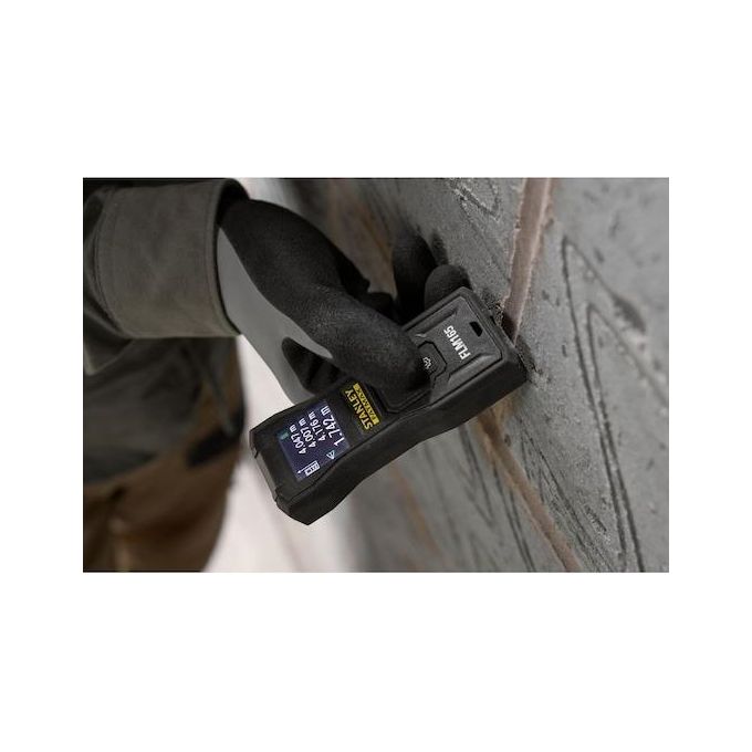 Stanley FMHT77165-0 FatMax Misuratore Laser 50 m precisione 1,5 mm batteria Li-Ion ricaricabile USB colore Nero