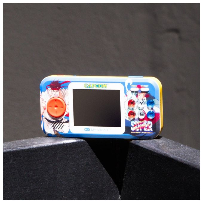 MY ARCADE DGUNL-4187 Pocket Player PRO Super Street Fighter II colore Nero