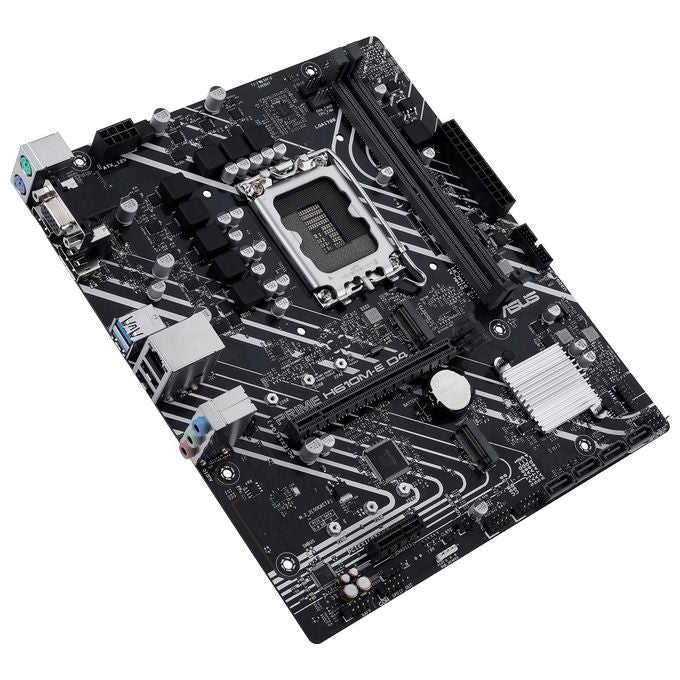 Asus PRIME H610M-E D4-CSM Scheda Madre micro ATX Intel H610 LGA 1700 DDR4 64 GB 2x M.2 USB 3.2 Gen 1 Gigabit Ethernet colore Nero