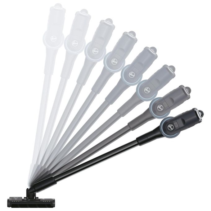 Hoover 39401009 HF4 Aspirapolvere senza filo Ciclonico EPA 0,7 L 190 W 80 AW colore Nero Argento