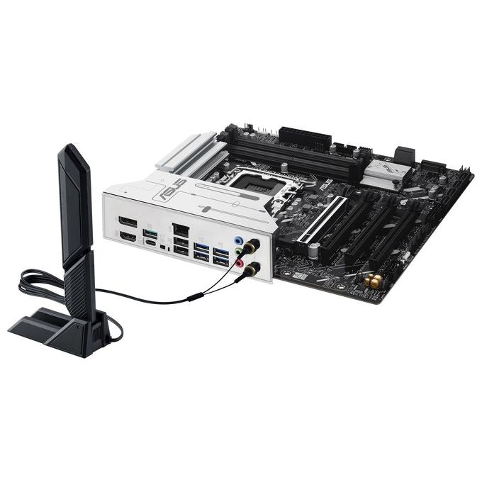 ASUS 90MB1J80-M0EAY0 PRIME Z890M-PLUS WIFI Scheda Madre Intel mATX DDR5 Wi-Fi 7 2.5GbE colore Nero