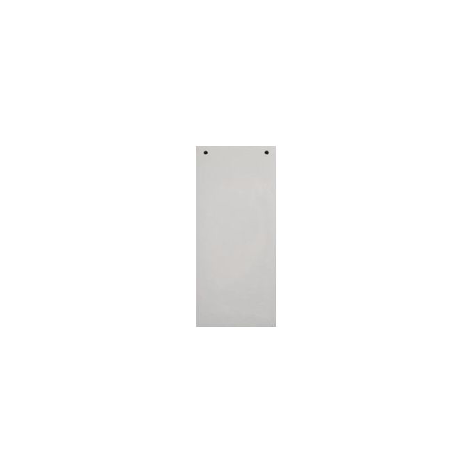 Exacompta Confezione 100 Divisori Orizzontali 10x24cm Grigio