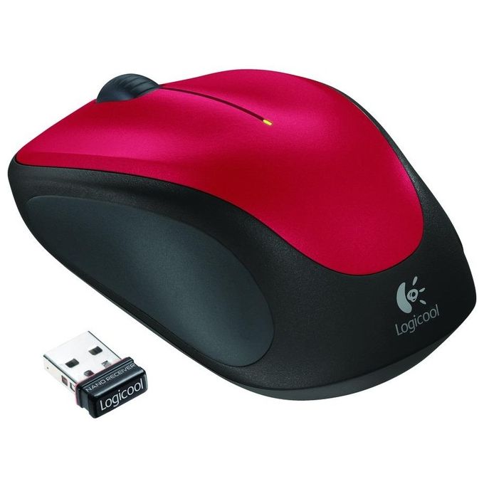 Logitech Notebook Mouse M235 Rosso