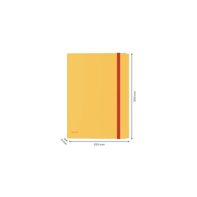 Leitz Cosy Cartella a 3 Lembi Giallo