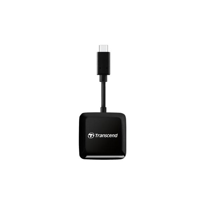Transcend Rdc3 Lettore di Schede Nero Usb 3.2 Gen 1 Type-c