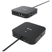 I-tec C31DUALDPDOCKPD Docking Station USB-C Dual Display 2x DisplayPort LAN Gigabit 6 porte USB Power Delivery 100 W colore Nero