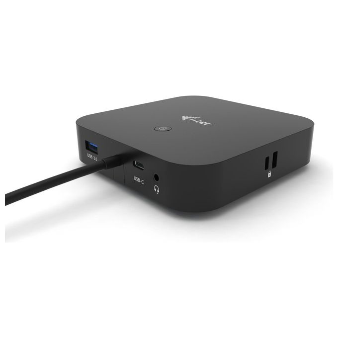 I-tec C31HDMIDPDOCKPD100 Docking Station USB-C HDMI DisplayPort 4K 2 Monitor Power Delivery 100 W Ethernet Gigabit colore Nero