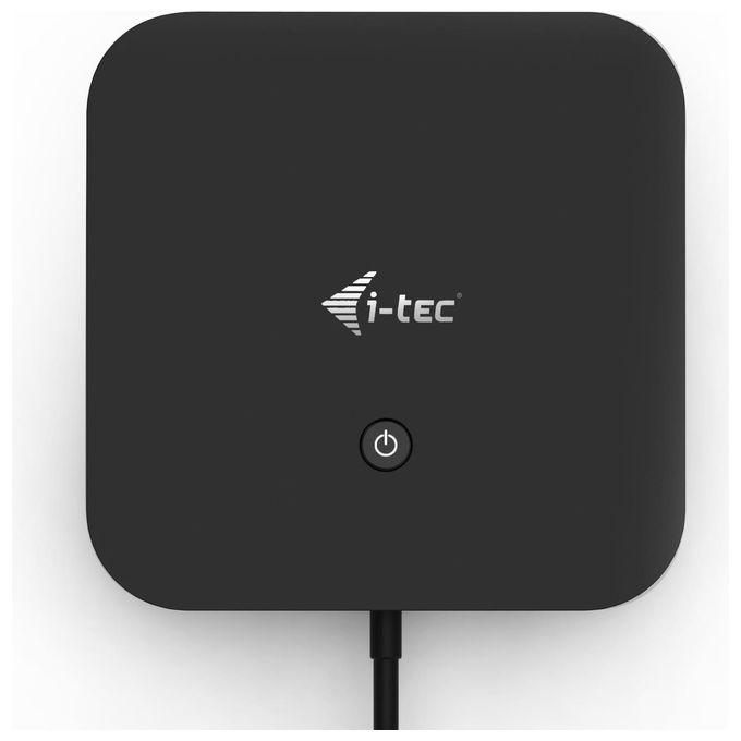 I-tec C31HDMIDPDOCKPD Docking Station USB-C HDMI DP con Power Delivery 100W 1x HDMI 1x DisplayPort 6x USB Ethernet Gigabit VESA colore Nero
