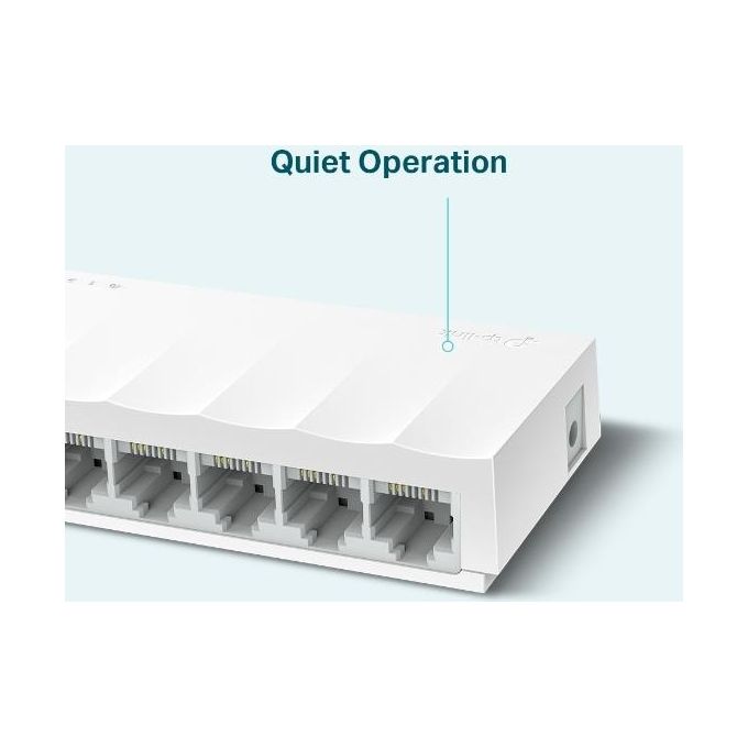 TP-Link Switch Fast Ethernet a 8 porte 10-100 Mbps splitter Ethernet desktop hub Ethernet plug and play senza ventola non gestito (LS1008)