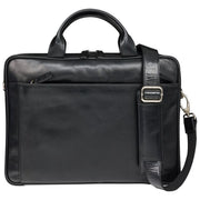 Dbramante1928 BG15GTBL0929 Amalienborg Borsa in Pelle per Notebook 15'' 8 Scomparti Tracolla Rimovibile colore Nero