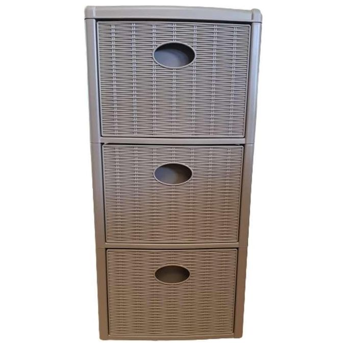 Stefanplast Cassettiera P.3 Elegance Tortora 30x40x60cm