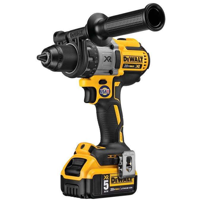 DeWalt DCD991P2 18V 2x 5,0 Ah Trapano Avvitatore a Batteria 3 Velocita'