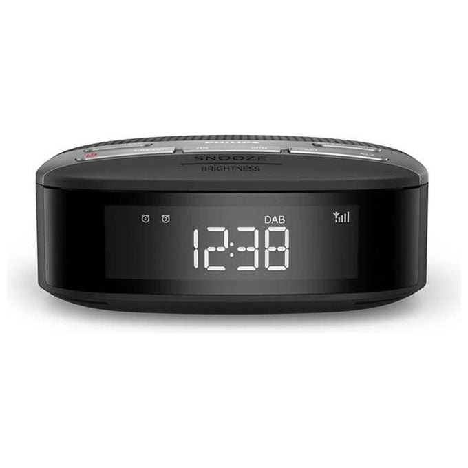 Philips TAR3505-12 Radiosveglia Digitale Nero-Grigio