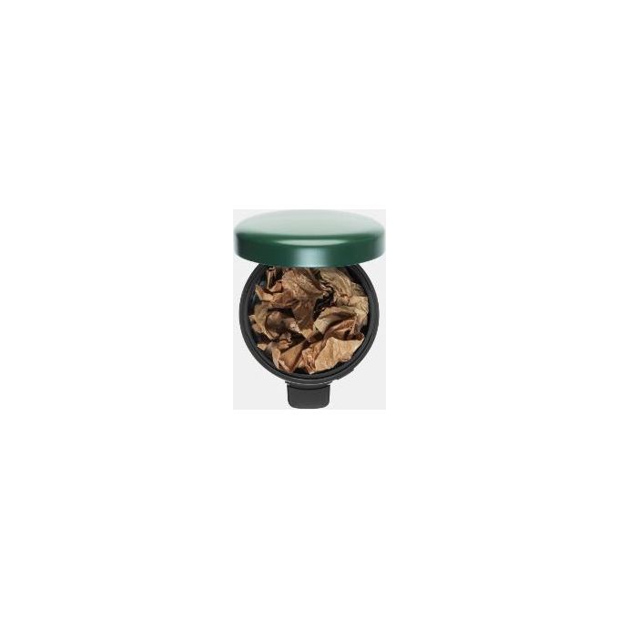 Brabantia 304026 NewIcon Pattumiera a Pedale 5 L chiusura silenziosa secchio interno rimovibile colore Verde Pino