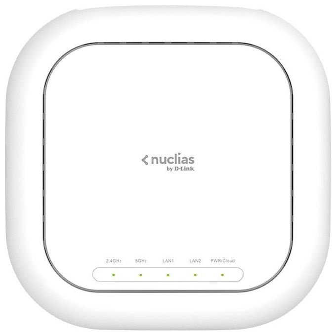 D-Link DBA-X2830P Nuclias AX3600 Access Point Wi-Fi 6 Dual Band 2402 Mbit-s con Supporto Power over Ethernet (PoE) colore Bianco