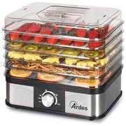Ardes AR1K15 Jessica Essiccatore Alimentare 5 Ripiani Temperatura Regolabile 40 70°C 245W colore Nero