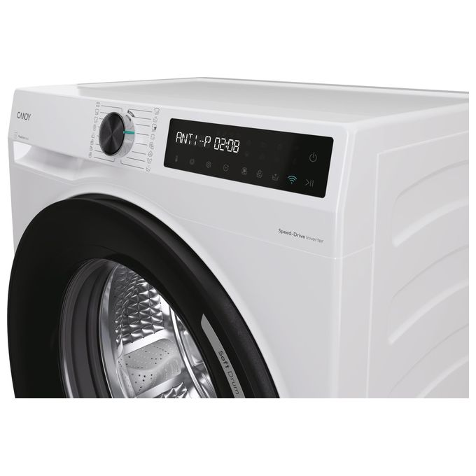 Candy 31020484 ProWash 500 Lavatrice Caricamento Frontale 10 Kg 1400 rpm Classe A Inverter Wi-Fi Vapore (60x58x85 cm) colore Bianco