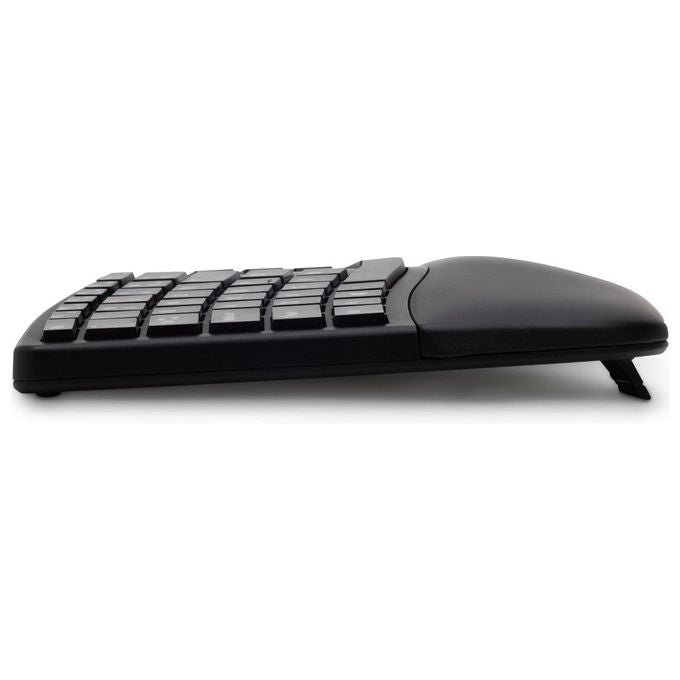 Kensington K75406IT Pro Fit Ergo Kit Tastiera e Mouse Wireless Ergonomico Layout Italiano 2.4 GHz Bluetooth colore Nero