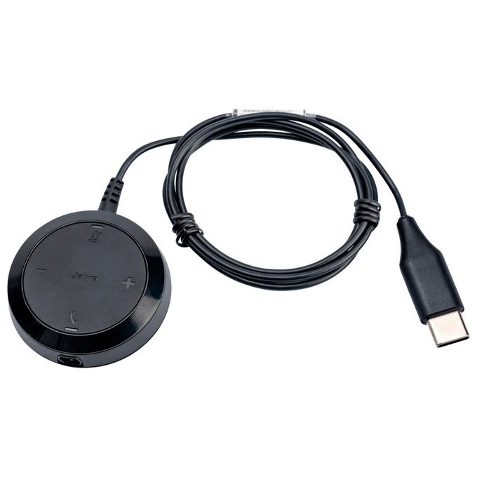 Jabra 5393-829-389 Evolve 30 II Auricolare Cablato Monofonico USB tipo-C con Microfono e Controllo Chiamate colore Nero