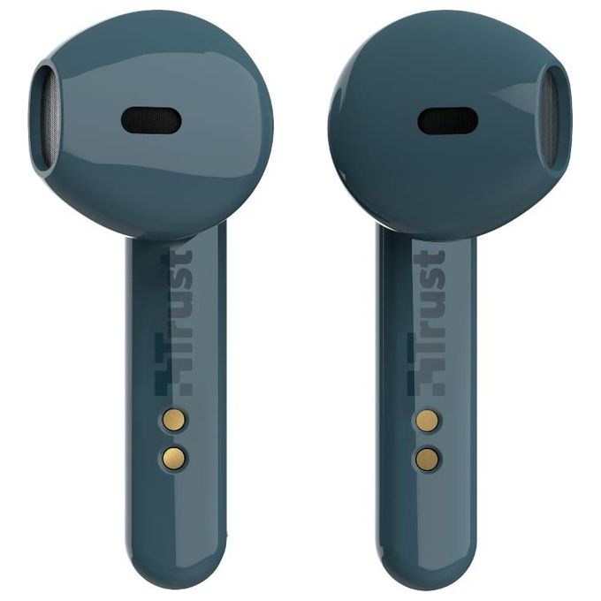 Trust Primo Auricolare True Wireless Stereo TWS In-Ear Musica e Chiamate Bluetooth Blu