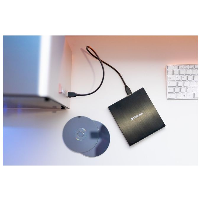 Verbatim Slimline CD-DVD ReWriter Usb-C