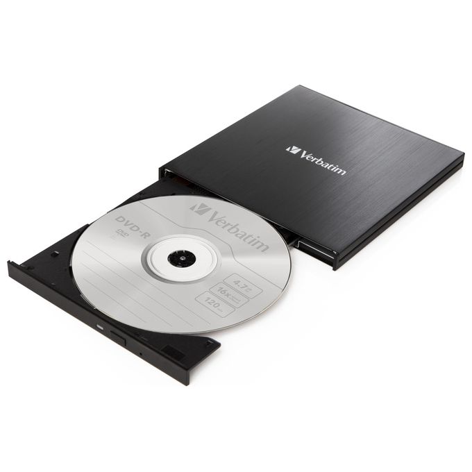 Verbatim Slimline CD-DVD ReWriter Usb-C