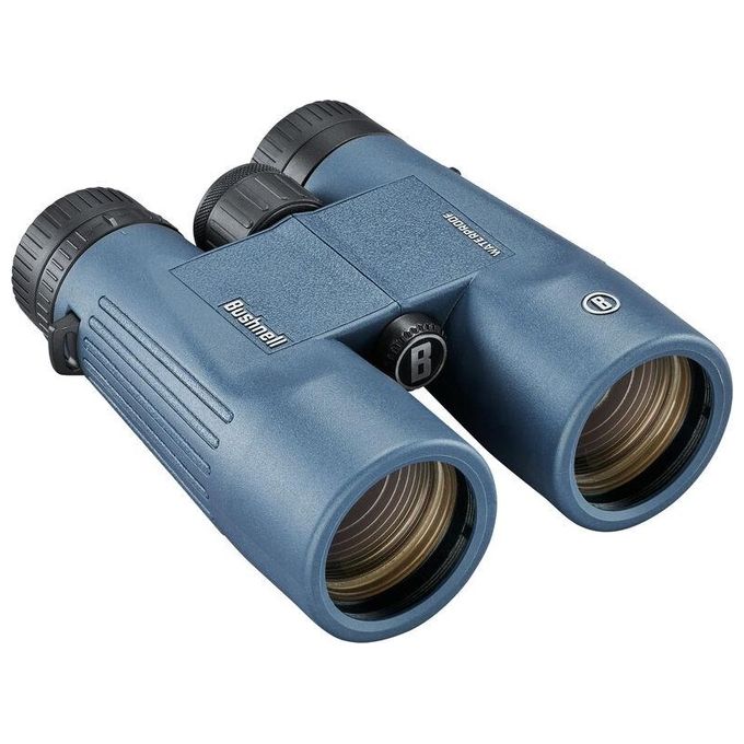 Bushnell 150142R H2O 2 Binocolo 10x42 Prismi Roof Impermeabile Antiappannamento Fully Multi-Coated colore Blu scuro