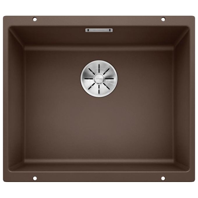 BLANCO 1518572 SUBLINE 500-U Lavello sottopiano 1 vasca in Silgranit con raggio 10 mm colore Caffe'