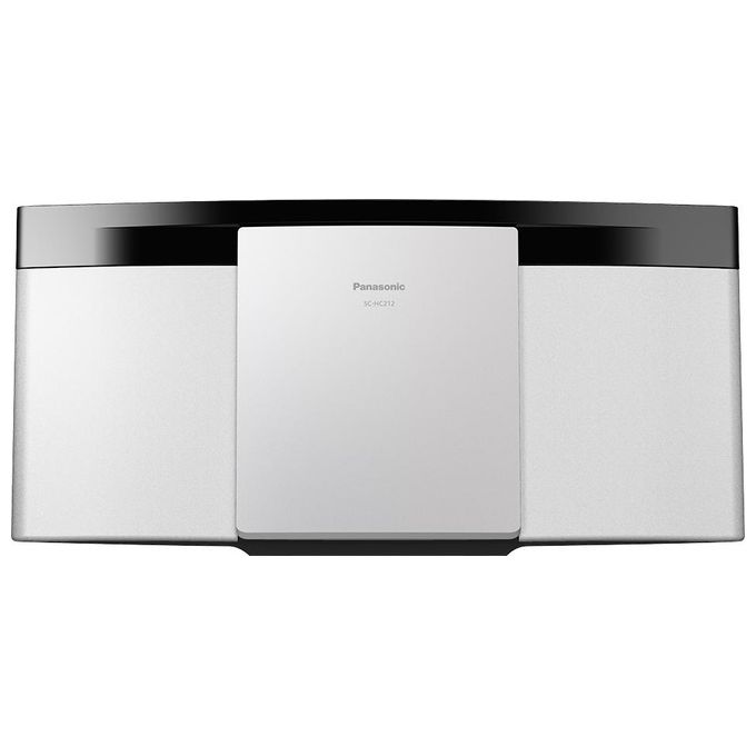 Panasonic SC-HC212EGW Stereo Micro con CD Fm Bluetooth 20W Bianco