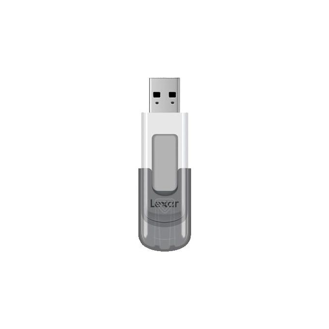 Lexar JumpDrive V100 64Gb USB 3.0 Bianco-Grigio Usb 3.2 Gen 1