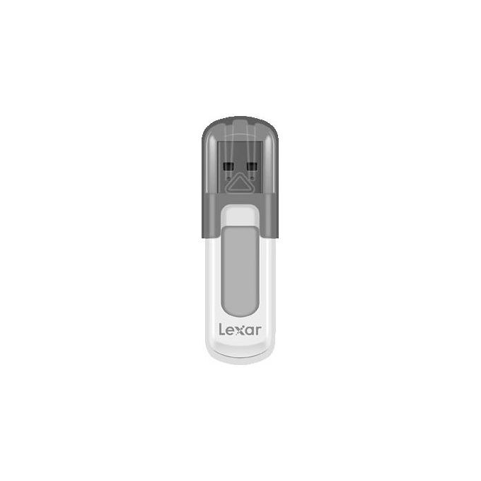 Lexar JumpDrive V100 64Gb USB 3.0 Bianco-Grigio Usb 3.2 Gen 1