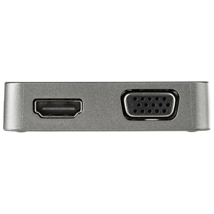 StarTech DKT31CHVL Adattatore Multiporta USB-C HDMI 4K VGA 1080p USB 3.2 Gen 2 10 Gbps Ethernet Gigabit colore Nero